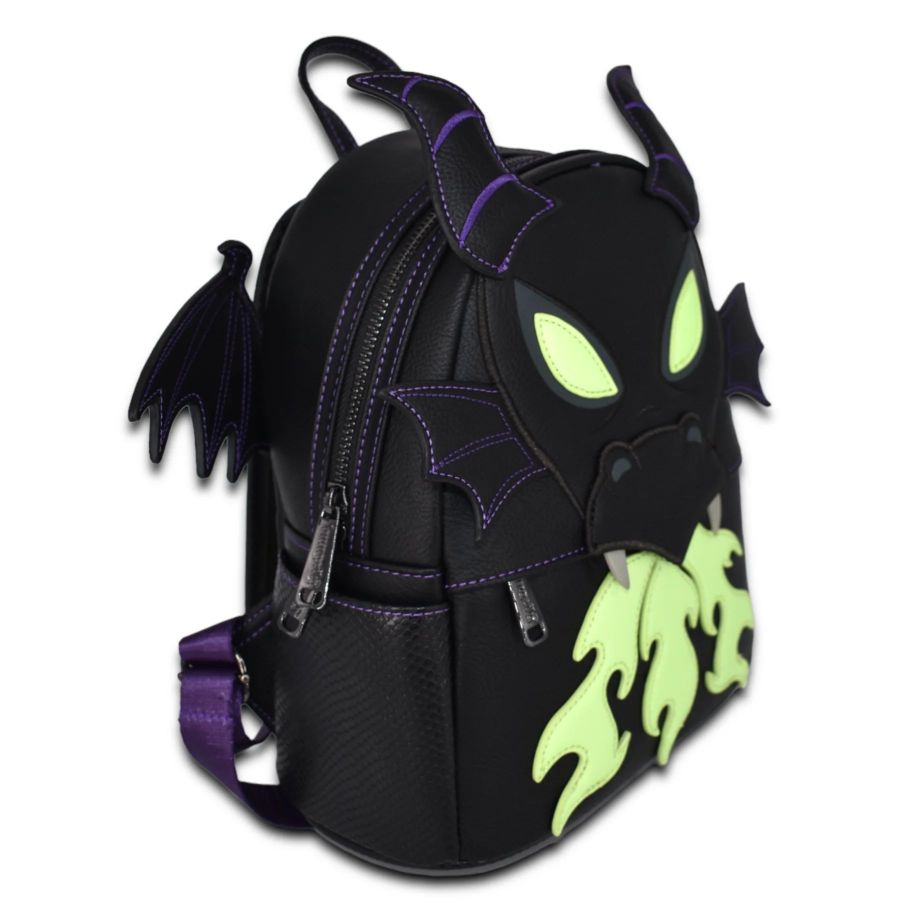 Pop Weasel - Image 4 of Disney - Maleficent Dragon US Exclusive Mini Backpack [RS] - Loungefly - Bags, Wallets & Purses - Image - Pop Weasel