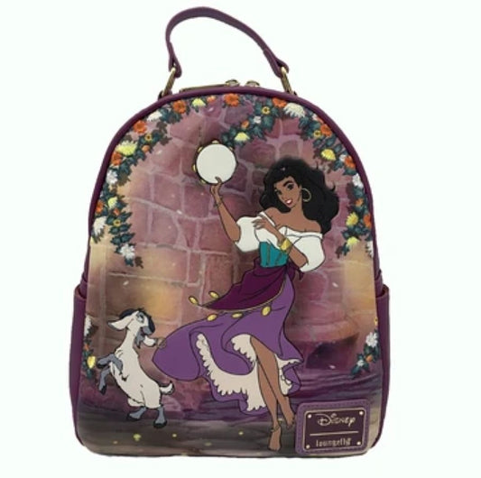 Pop Weasel Image of Hunchback of Notre Dame - Esmeralda US Exclusive Mini Backpack [RS] - Loungefly