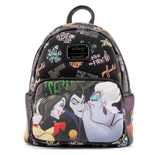 Pop Weasel Image of Disney Villains - Villains Club Mini Backpack - Loungefly