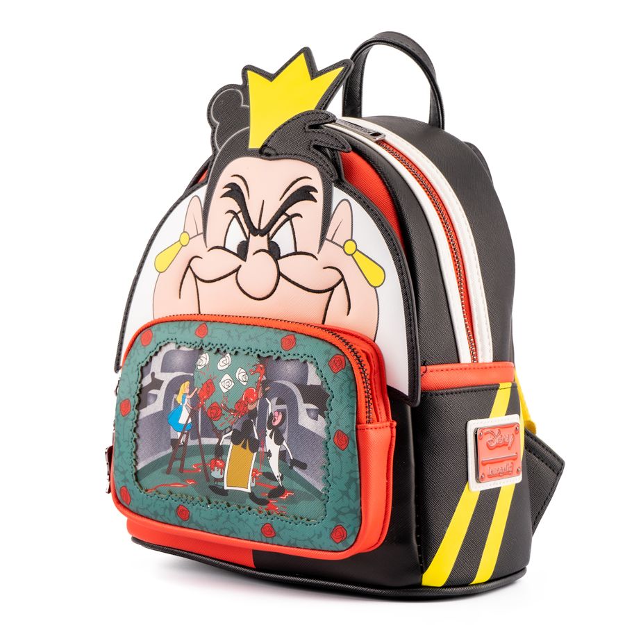 Pop Weasel - Image 6 of Alice in Wonderland (1951) - Queen of Hearts Mini Backpack - Loungefly - Bags, Wallets & Purses - Image - Pop Weasel