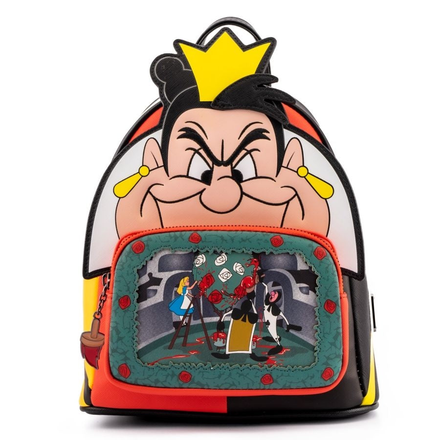 Pop Weasel Image of Alice in Wonderland (1951) - Queen of Hearts Mini Backpack - Loungefly - Bags, Wallets & Purses - Image - Pop Weasel