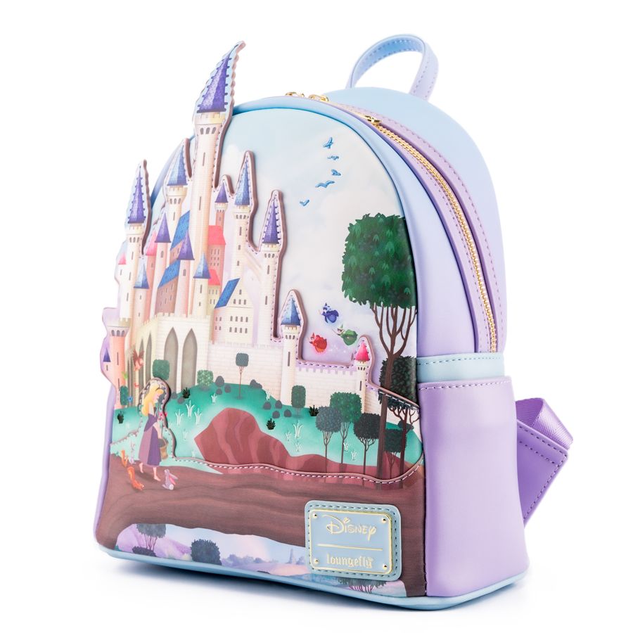 Pop Weasel - Image 6 of Sleeping Beauty - Castle Mini Backpack - Loungefly - Bags, Wallets & Purses - Image - Pop Weasel