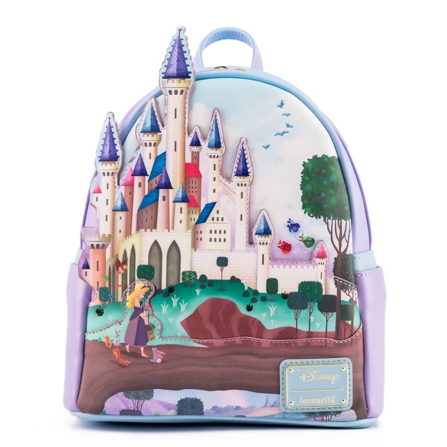 Pop Weasel Image of Sleeping Beauty - Castle Mini Backpack - Loungefly - Bags, Wallets & Purses - Image - Pop Weasel