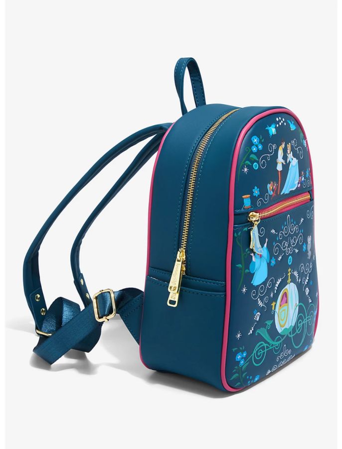 Pop Weasel - Image 3 of Cinderella (1950) - Storybook US Exclusive Mini Backpack [RS] - Loungefly - Bags, Wallets & Purses - Image - Pop Weasel