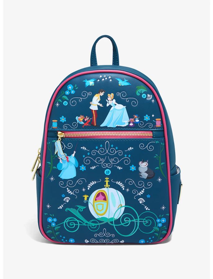 Pop Weasel - Image 2 of Cinderella (1950) - Storybook US Exclusive Mini Backpack [RS] - Loungefly - Bags, Wallets & Purses - Image - Pop Weasel