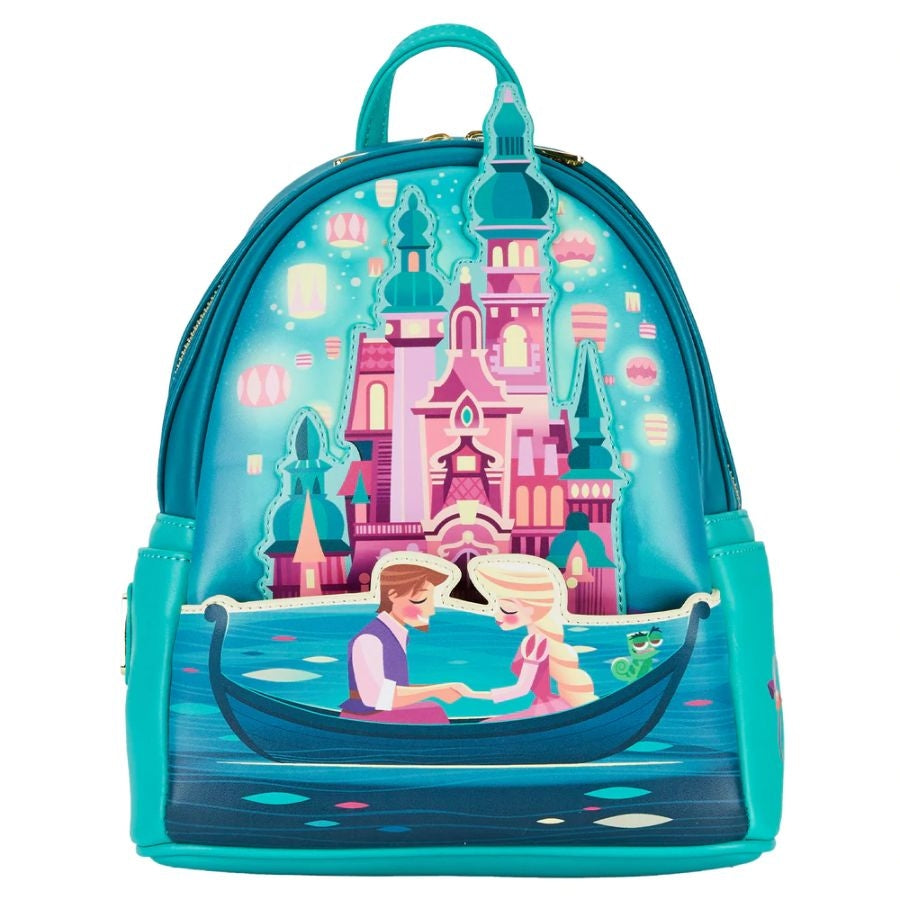 Pop Weasel Image of Tangled - Castle Glow Mini Backpack - Loungefly - Bags, Wallets & Purses - Image - Pop Weasel