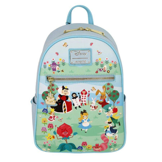 Pop Weasel Image of Alice in Wonderland (1951) - Chibi Characters US Exclusive Mini Backpack [RS] - Loungefly