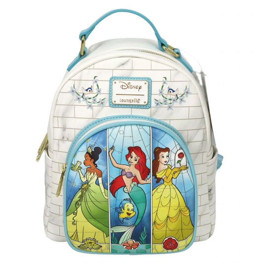 Pop Weasel - Image 2 of Disney Princess - Stained Glass US Exclusive Backpack [RS] - Loungefly