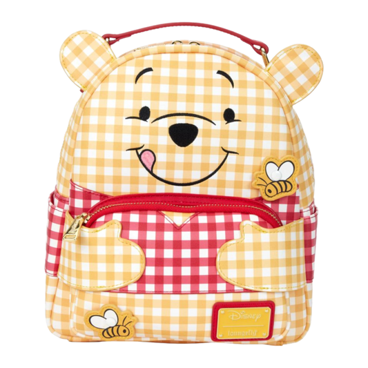 Winnie the Pooh - Pooh Gingham Mini Backpack - Loungefly