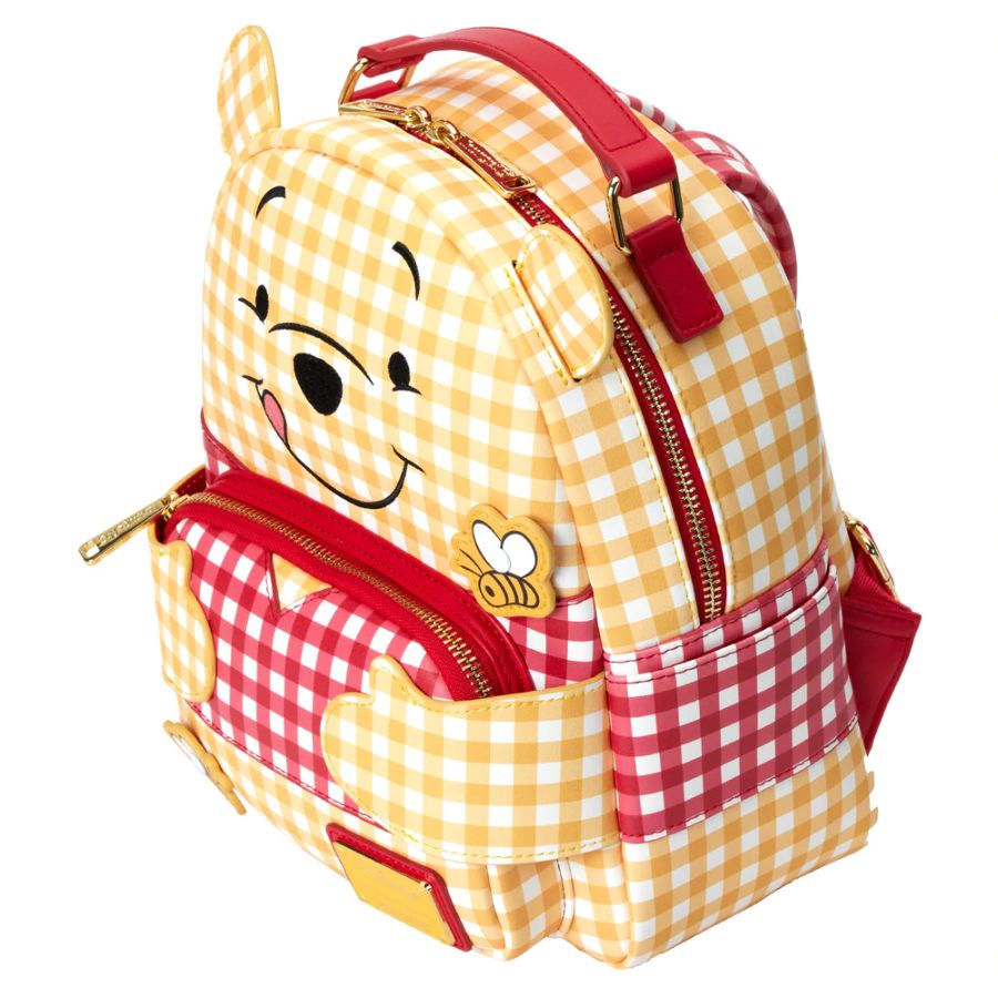 Image Pop Weasel - Image 3 of Winnie the Pooh - Pooh Gingham Mini Backpack - Loungefly - Bags, Wallets & Purses - Image - Pop Weasel