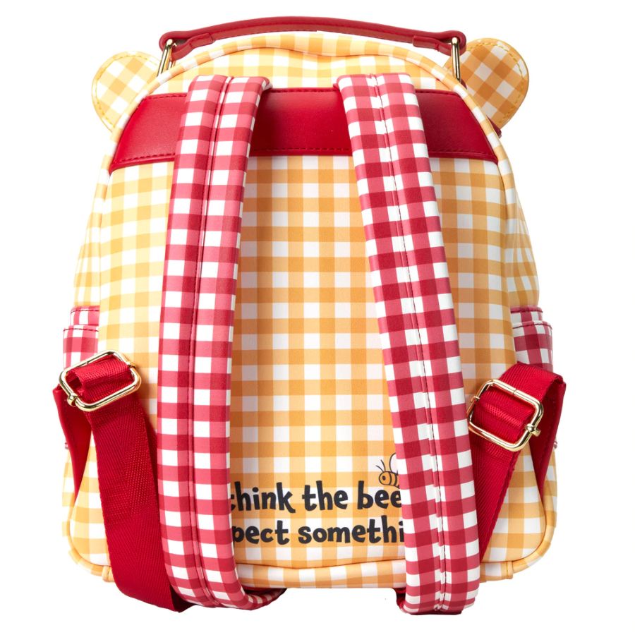 Image Pop Weasel - Image 6 of Winnie the Pooh - Pooh Gingham Mini Backpack - Loungefly - Bags, Wallets & Purses - Image - Pop Weasel