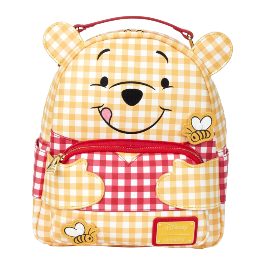 Winnie the Pooh - Pooh Gingham Mini Backpack - Loungefly - Bags, Wallets & Purses - Image - Pop Weasel