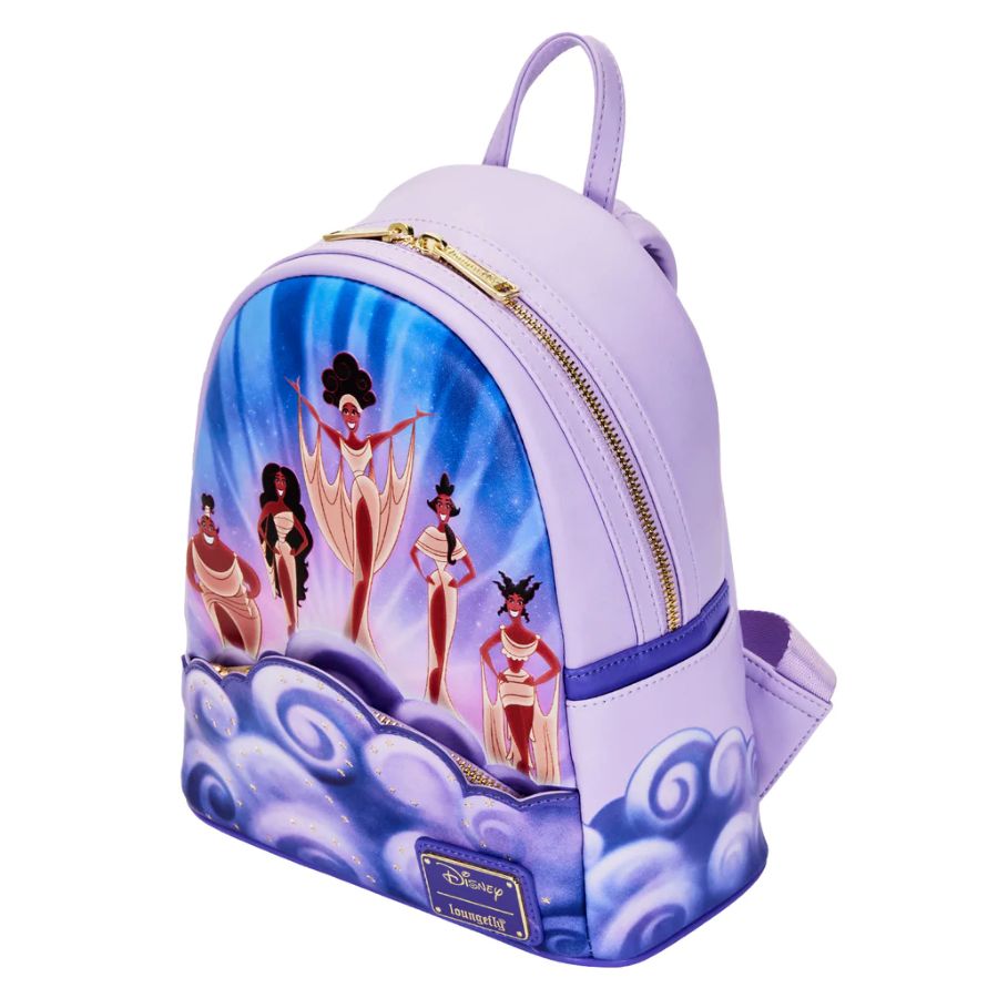 Pop Weasel - Image 3 of Hercules (1997) - Muses Clouds Mini Backpack - Loungefly - Bags, Wallets & Purses - Image - Pop Weasel