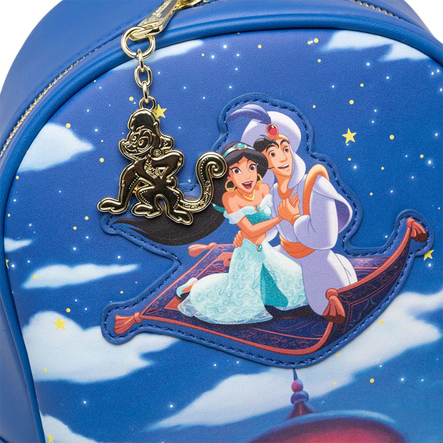 Pop Weasel - Image 3 of Aladdin (1992) - Aladdin and Jasmine Magic Carpet Ride US Exclusive Mini Backpack [RS] - Loungefly - Bags, Wallets & Purses - Image - Pop Weasel