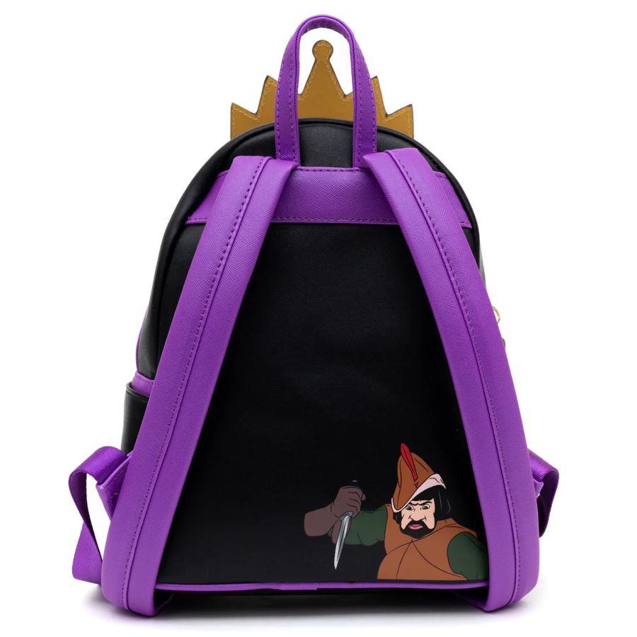 Pop Weasel - Image 3 of Snow White (1937) - Evil Queen US Exclusive Mini Backpack [RS] - Loungefly - Bags, Wallets & Purses - Image - Pop Weasel