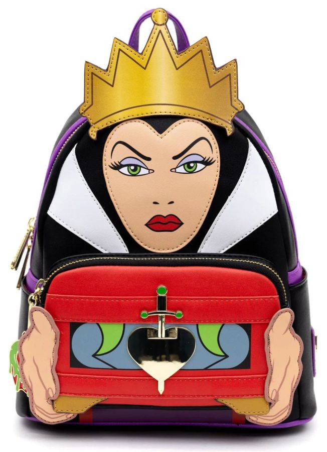 Pop Weasel Image of Snow White (1937) - Evil Queen US Exclusive Mini Backpack [RS] - Loungefly - Bags, Wallets & Purses - Image - Pop Weasel