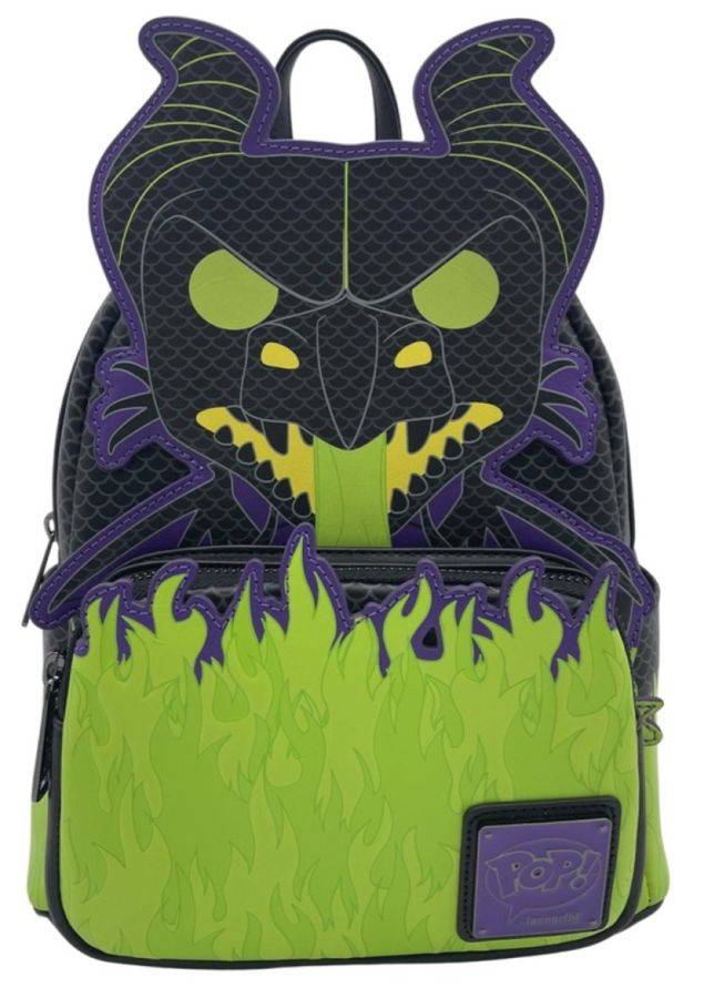 Pop Weasel Image of Sleeping Beauty - Maleficent Dragon US Exclusive Backpack [RS] - Loungefly