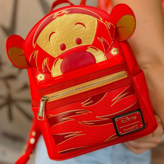 Pop Weasel - Image 2 of Winnie the Pooh - Tigger Chinese New Year US Exclusive Mini Backpack [RS] - Loungefly