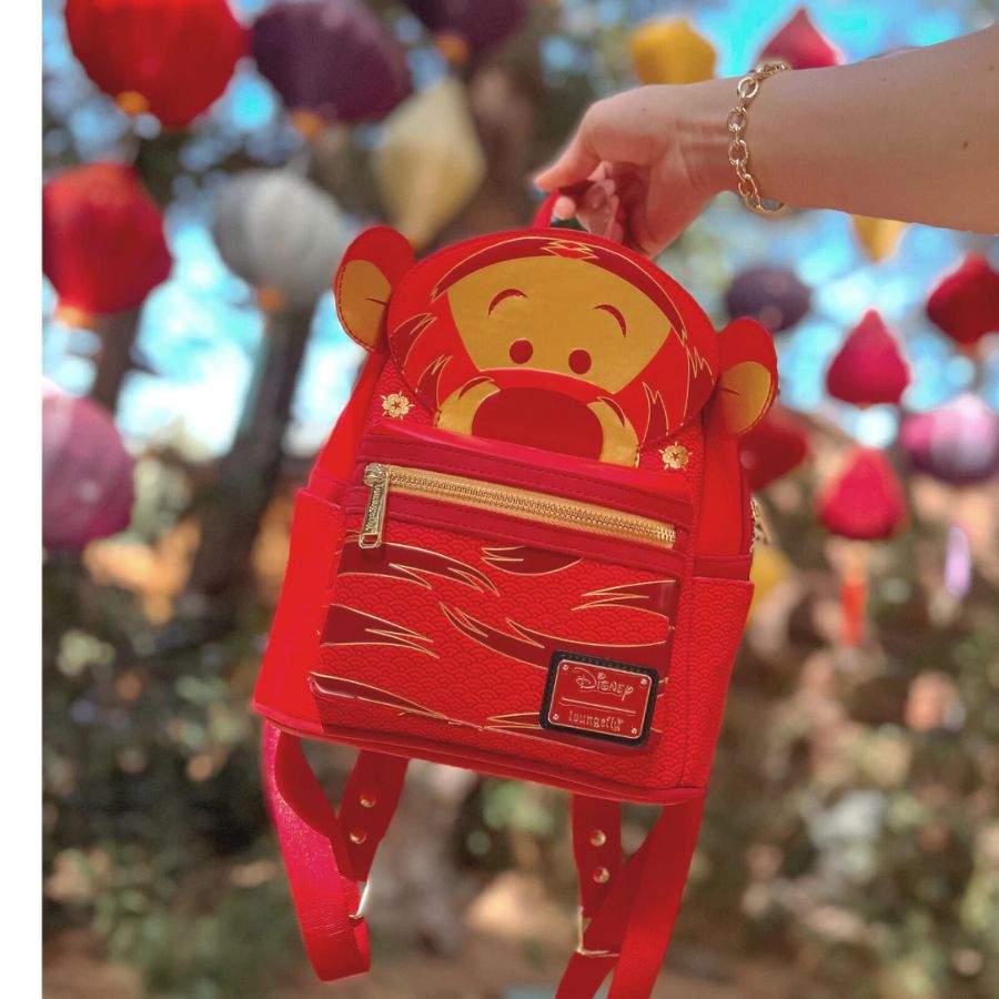 Pop Weasel - Image 5 of Winnie the Pooh - Tigger Chinese New Year US Exclusive Mini Backpack [RS] - Loungefly - Bags, Wallets & Purses - Image - Pop Weasel