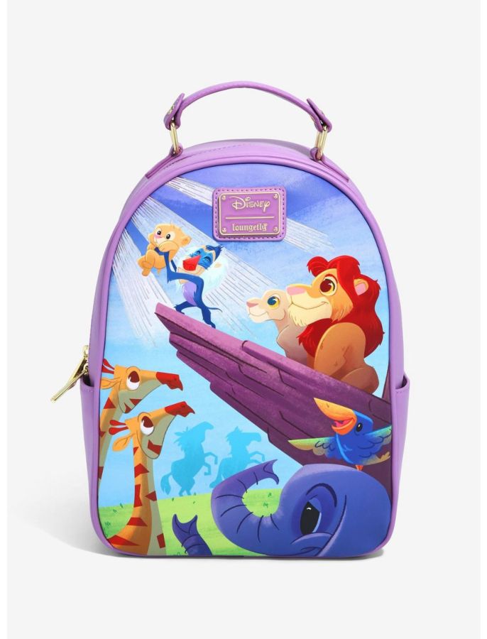 Pop Weasel - Image 2 of The Lion King (1994) - Simba Raise US Exclusive Mini Backpack [RS] - Loungefly - Bags, Wallets & Purses - Image - Pop Weasel