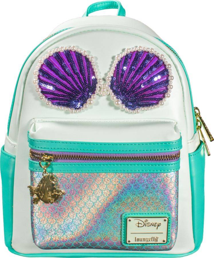 Pop Weasel Image of The Little Mermaid (1989) - Ariel Costume US Exclusive Mini Backpack [RS] - Loungefly - Bags, Wallets & Purses - Image - Pop Weasel