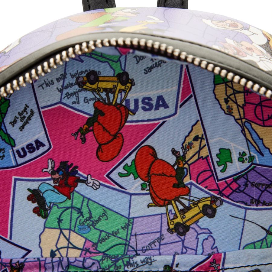 Pop Weasel - Image 6 of A Goofy Movie - Collage Mini Backpack - Loungefly