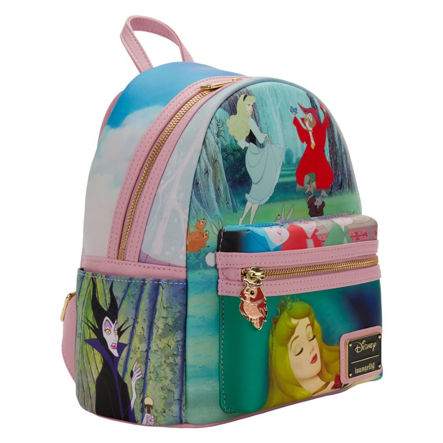 Pop Weasel - Image 4 of Sleeping Beauty - Princess Scene Mini Backpack - Loungefly - Bags, Wallets & Purses - Image - Pop Weasel