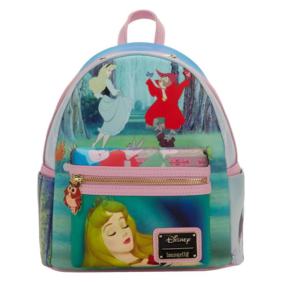 Pop Weasel Image of Sleeping Beauty - Princess Scene Mini Backpack - Loungefly - Bags, Wallets & Purses - Image - Pop Weasel