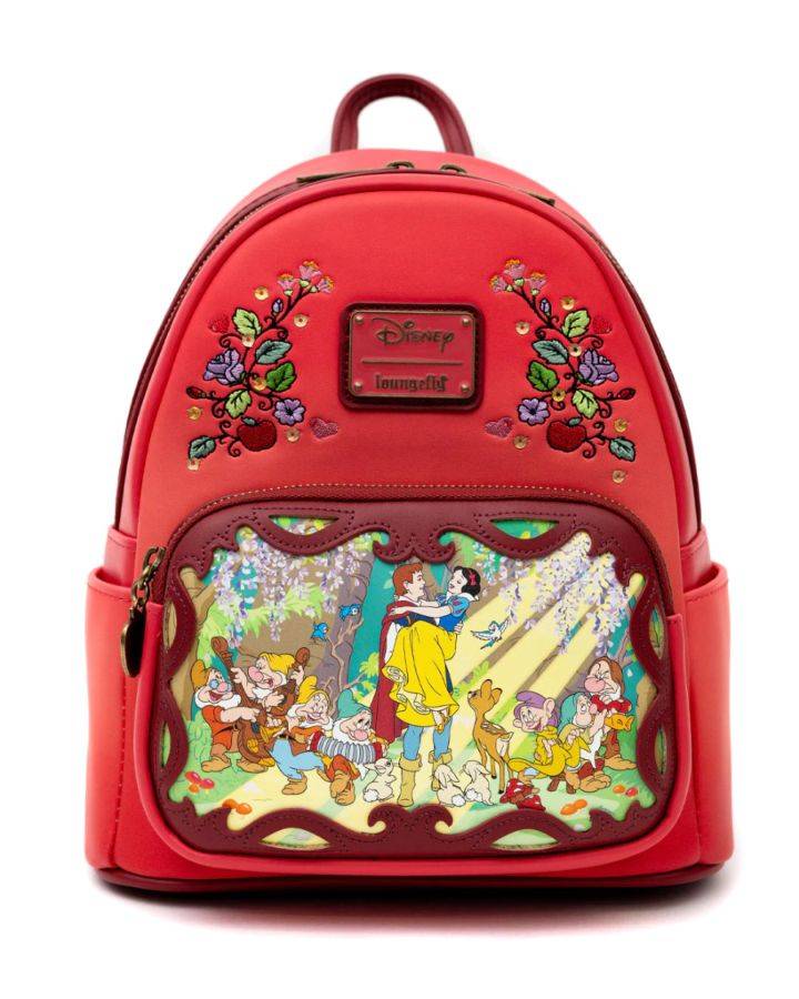 Pop Weasel Image of Disney Princess - Stories Snow White and the Seven Dwarfs US Exclusive Mini Backpack [RS] - Loungefly - Bags, Wallets & Purses - Image - Pop Weasel