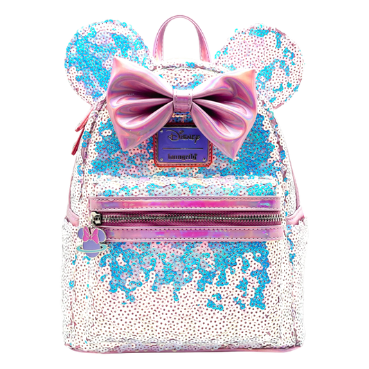 Pop Weasel Image of Disney - Minnie US Exclusive Sequin Mini Backpack [RS] - Loungefly