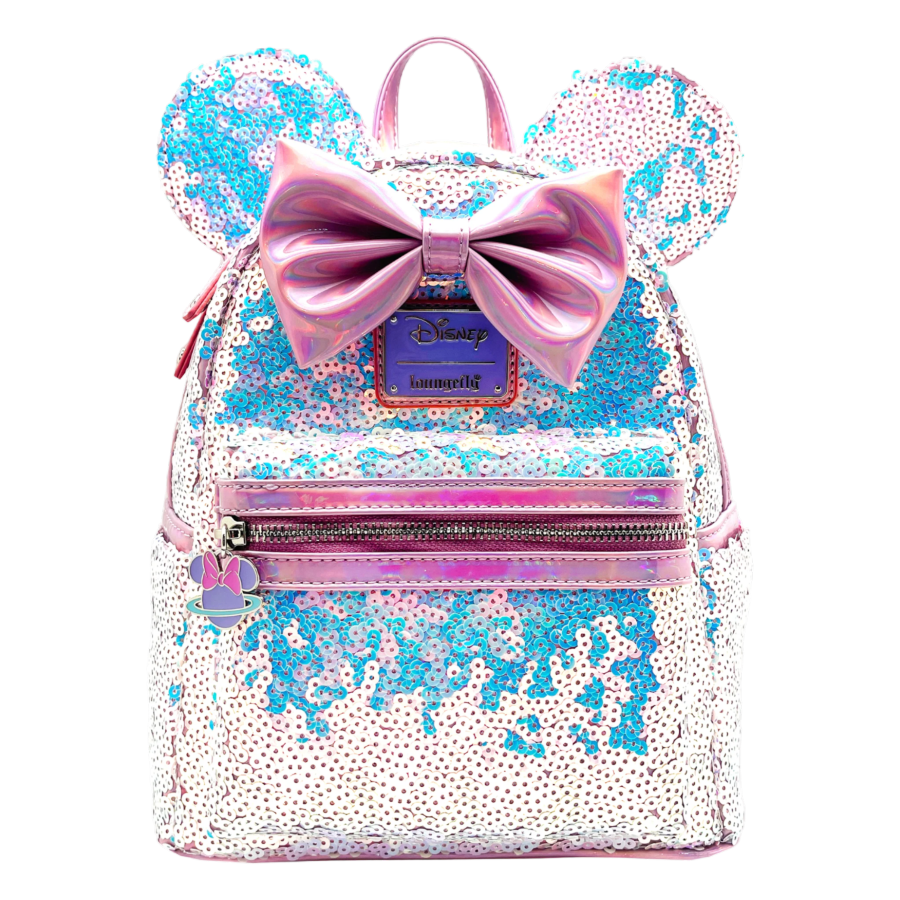 Pop Weasel Image of Disney - Minnie US Exclusive Sequin Mini Backpack [RS] - Loungefly - Bags, Wallets & Purses - Image - Pop Weasel