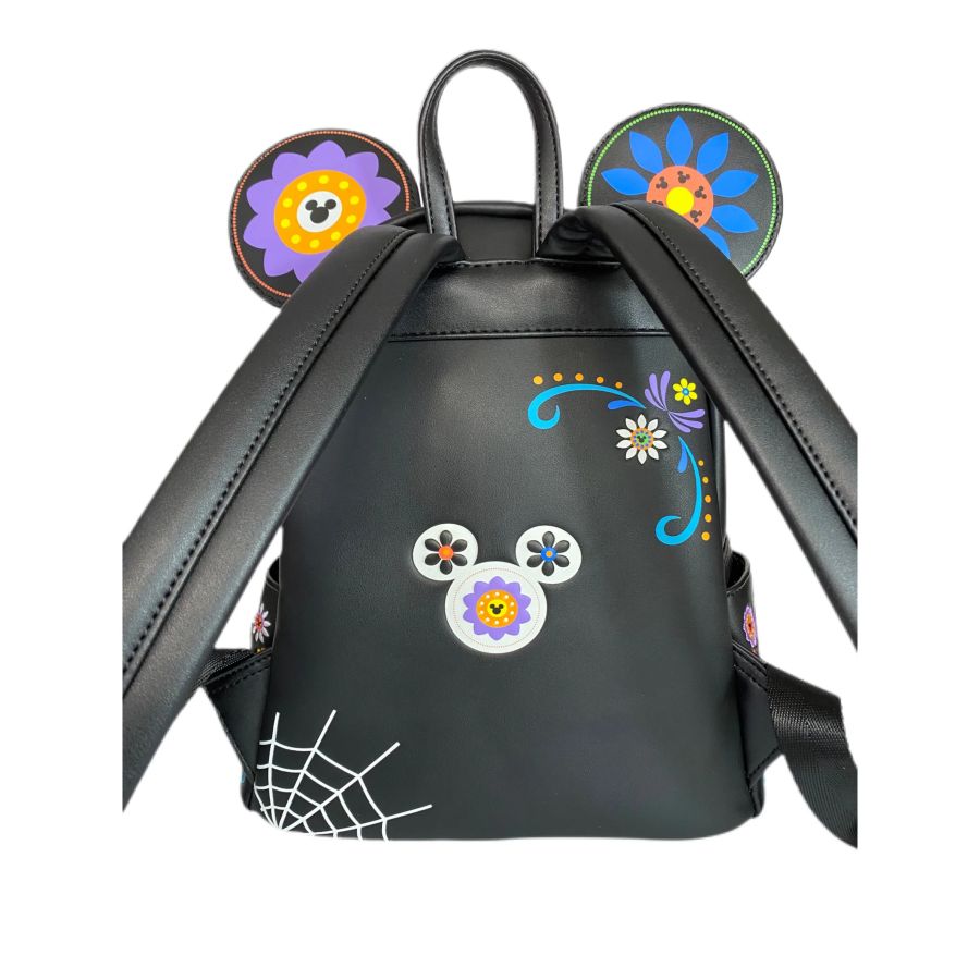 Pop Weasel - Image 7 of Disney - Mickey Mouse Sugar Skull US Exclusive Mini Backpack [RS] - Loungefly - Bags, Wallets & Purses - Image - Pop Weasel