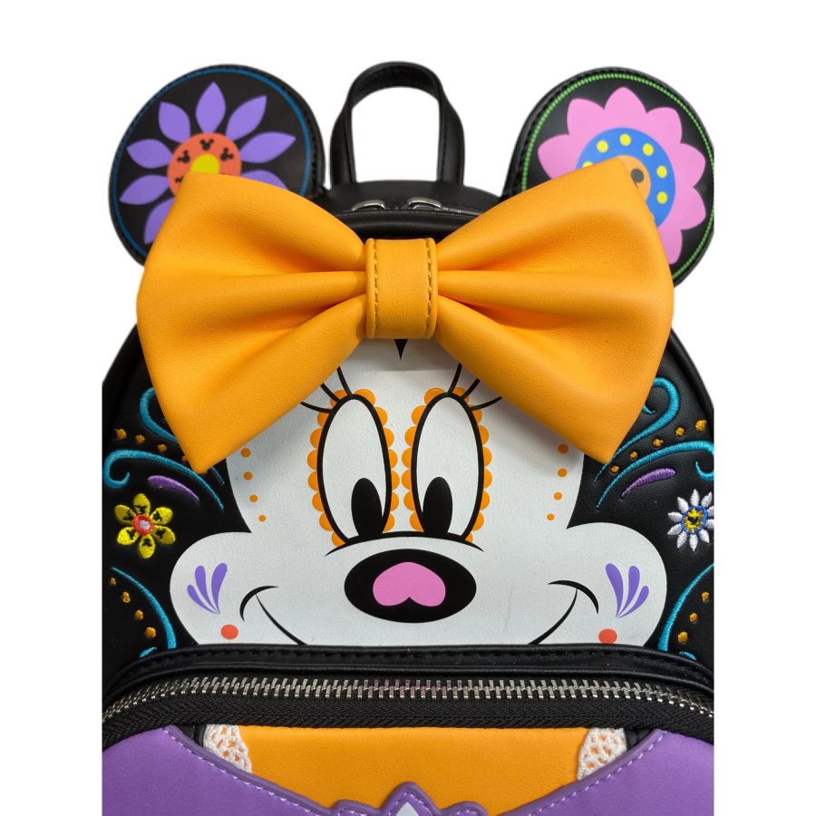 Pop Weasel - Image 4 of Disney - Minnie Mouse Sugar Skull US Exclusive Mini Backpack [RS] - Loungefly - Bags, Wallets & Purses - Image - Pop Weasel