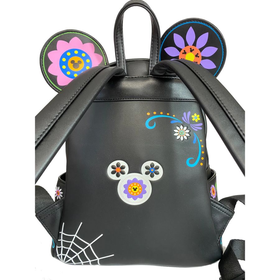 Pop Weasel - Image 7 of Disney - Minnie Mouse Sugar Skull US Exclusive Mini Backpack [RS] - Loungefly - Bags, Wallets & Purses - Image - Pop Weasel