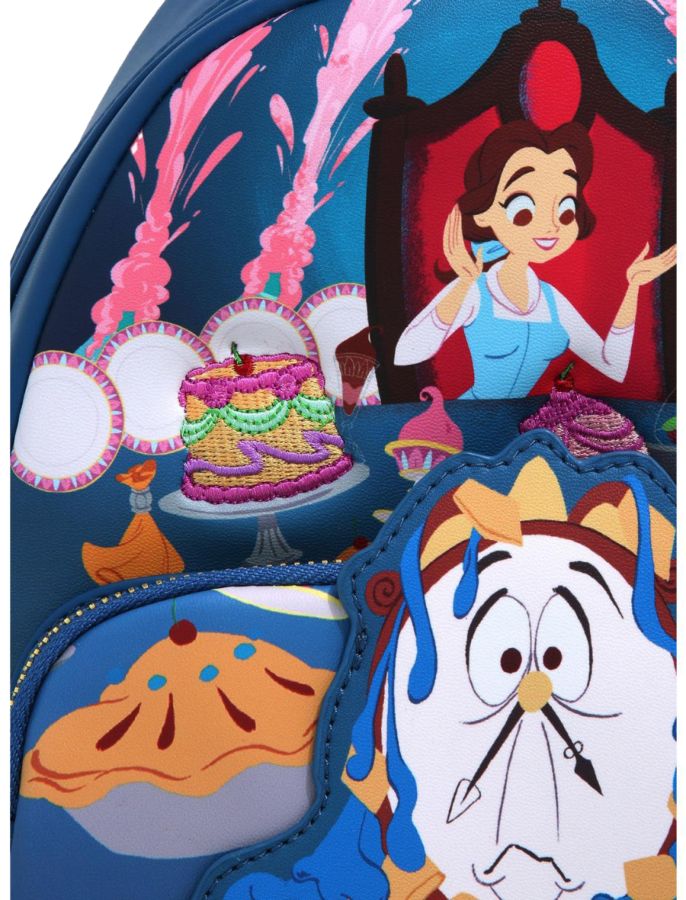 Pop Weasel - Image 5 of Beauty and the Beast (1991) - Be Our Guest US Exclusive Mini Backpack [RS] - Loungefly - Bags, Wallets & Purses - Image - Pop Weasel