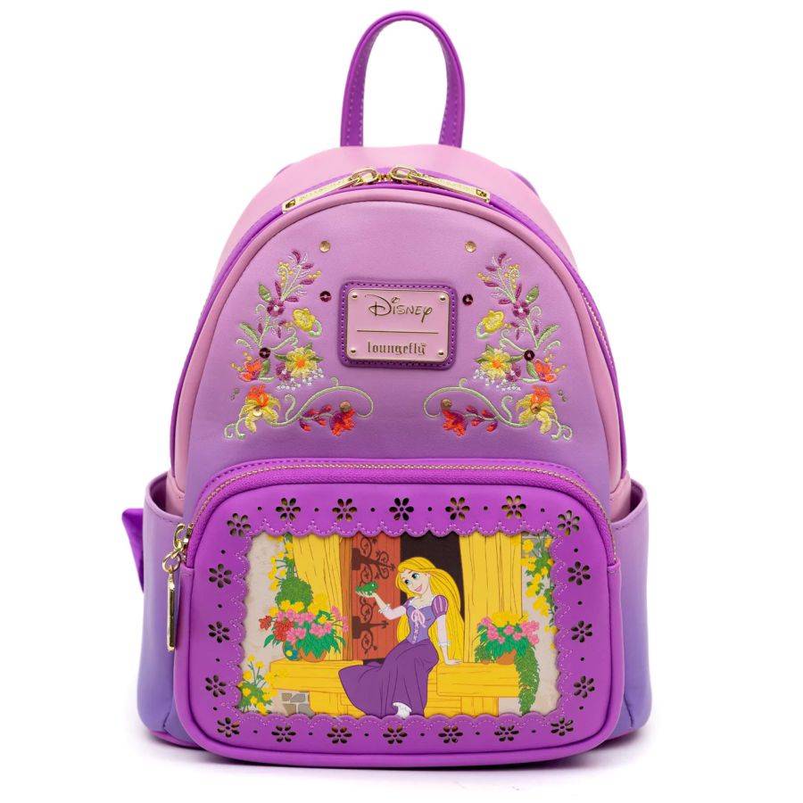 Pop Weasel Image of Disney Princess - Stories Rapunzel Scene US Exclusive Mini Backpack [RS] - Loungefly - Bags, Wallets & Purses - Image - Pop Weasel