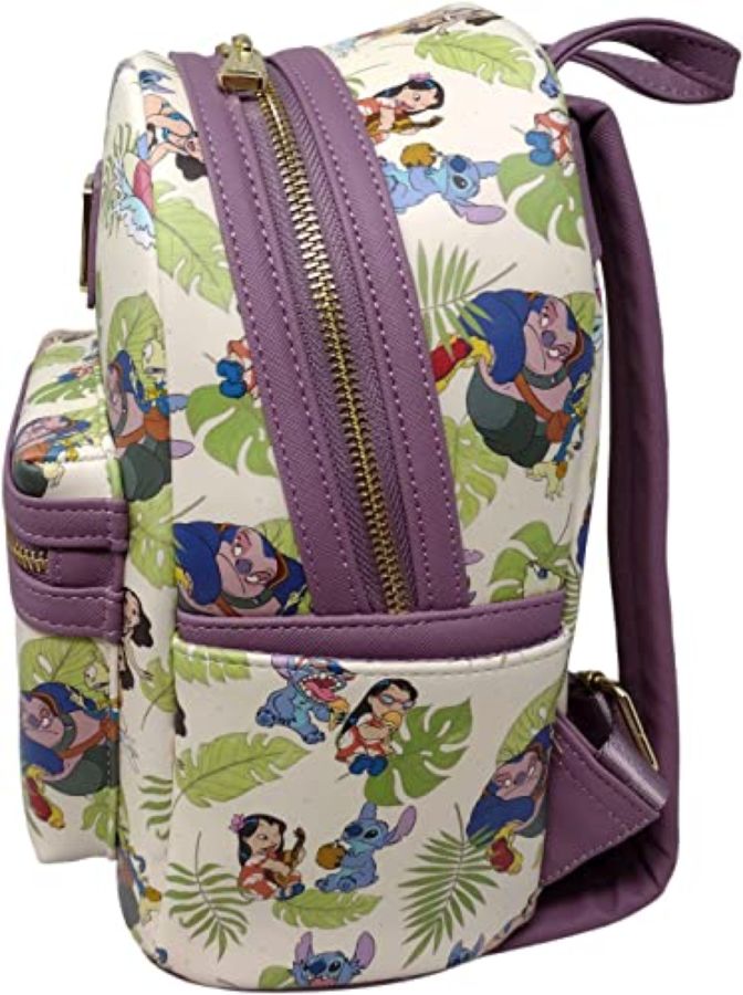 Pop Weasel - Image 2 of Lilo & Stitch - Print US Exclusive Backpack [RS] - Loungefly - Bags, Wallets & Purses - Image - Pop Weasel