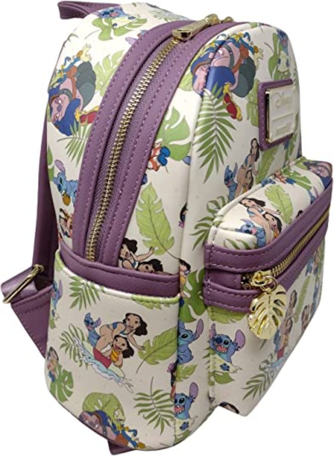 Pop Weasel - Image 3 of Lilo & Stitch - Print US Exclusive Backpack [RS] - Loungefly