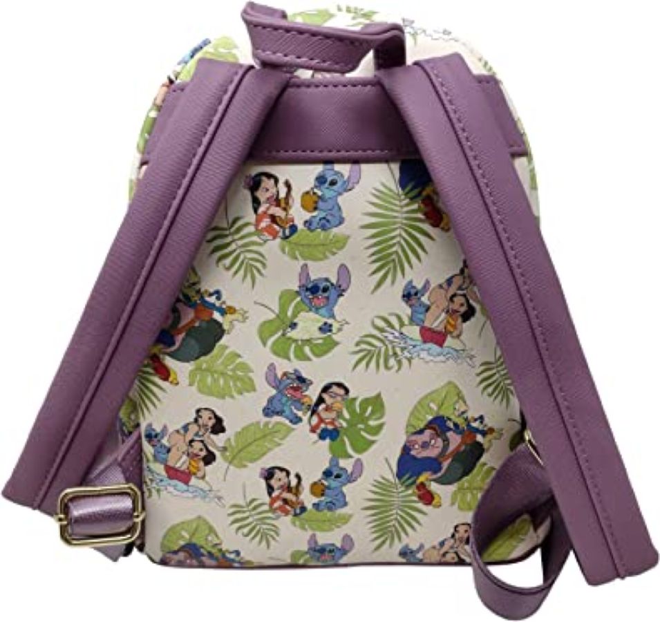 Pop Weasel - Image 4 of Lilo & Stitch - Print US Exclusive Backpack [RS] - Loungefly - Bags, Wallets & Purses - Image - Pop Weasel