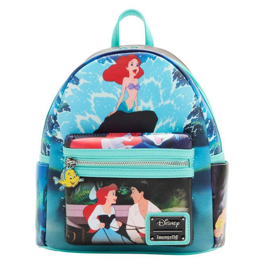 Pop Weasel Image of The Little Mermaid (1989) - Princess Scenes Mini Backpack - Loungefly