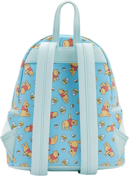 Pop Weasel - Image 2 of Winnie the Pooh - Collage Print US Exclusive Mini Backpack [RS] - Loungefly