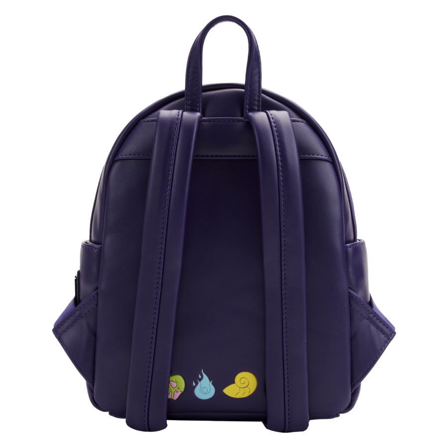 Pop Weasel - Image 5 of Disney Villains - Triple Pocket Glow Mini Backpack - Loungefly