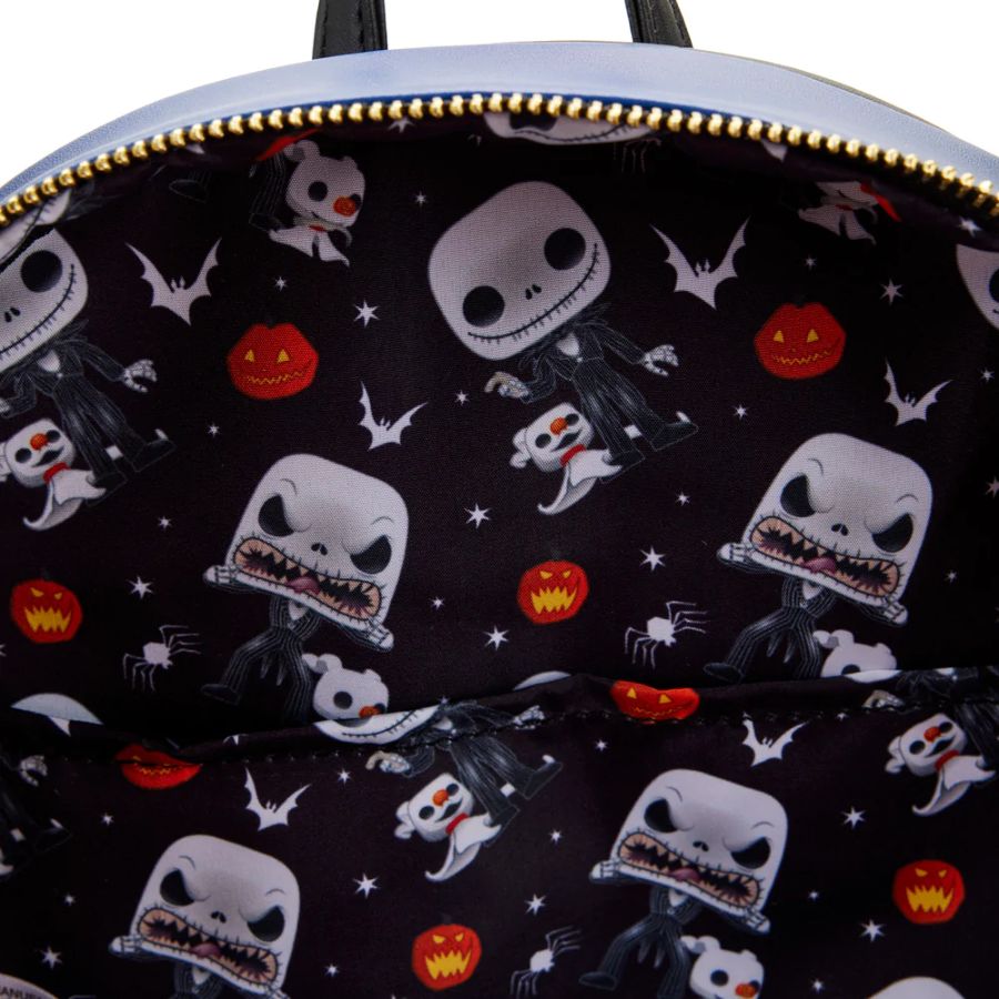 Pop Weasel - Image 6 of The Nightmare Before Christmas - Jack Skellington House Pop! Mini Backpack - Loungefly - Bags, Wallets & Purses - Image - Pop Weasel