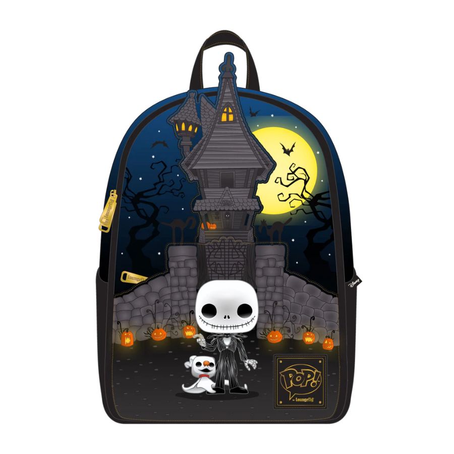 Pop Weasel - Image 8 of The Nightmare Before Christmas - Jack Skellington House Pop! Mini Backpack - Loungefly - Bags, Wallets & Purses - Image - Pop Weasel