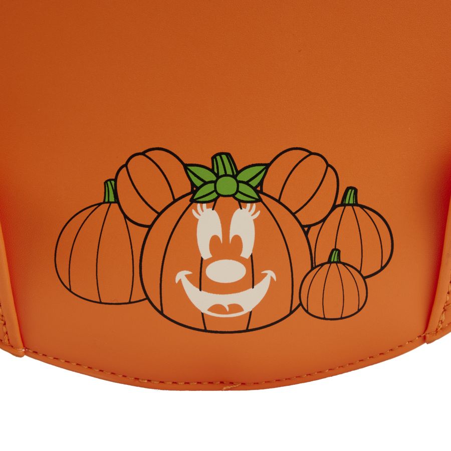 Pop Weasel - Image 4 of Disney - Minnie Mouse Pumpkin Glow Face Mini Backpack - Loungefly