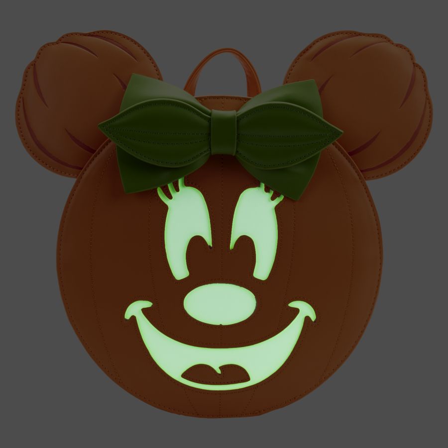 Pop Weasel - Image 7 of Disney - Minnie Mouse Pumpkin Glow Face Mini Backpack - Loungefly - Bags, Wallets & Purses - Image - Pop Weasel