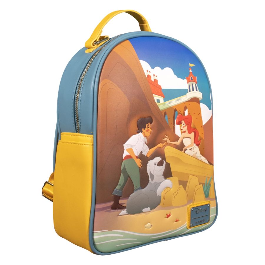 Pop Weasel - Image 3 of The Little Mermaid (1989) - Ariel & Eric Beach US Exclusive Mini Backpack [RS] - Loungefly - Bags, Wallets & Purses - Image - Pop Weasel