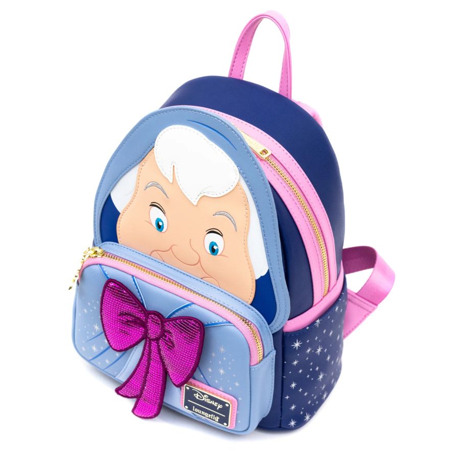 Pop Weasel - Image 3 of Sleeping Beauty - Fairy Godmother US Exclusive Mini Backpack [RS] - Loungefly - Bags, Wallets & Purses - Image - Pop Weasel