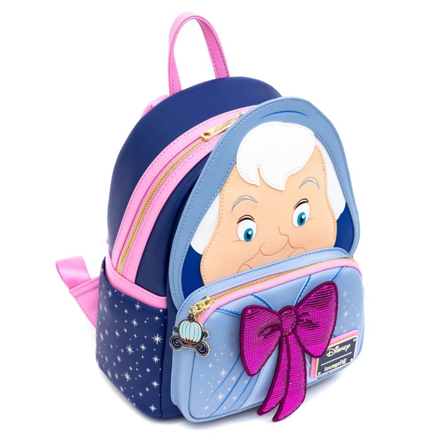 Pop Weasel - Image 5 of Sleeping Beauty - Fairy Godmother US Exclusive Mini Backpack [RS] - Loungefly - Bags, Wallets & Purses - Image - Pop Weasel