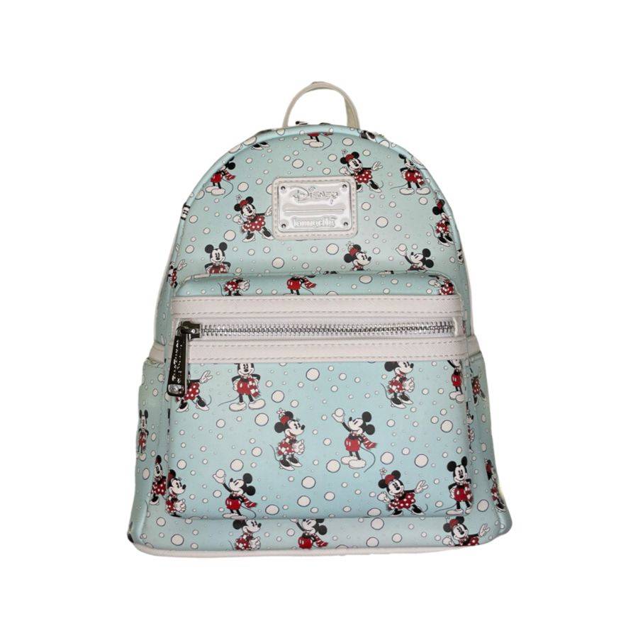 Disney - Minnie & Mickey Snow US Exclusive Mini Backpack [RS] - Loungefly - Bags, Wallets & Purses - Image - Pop Weasel